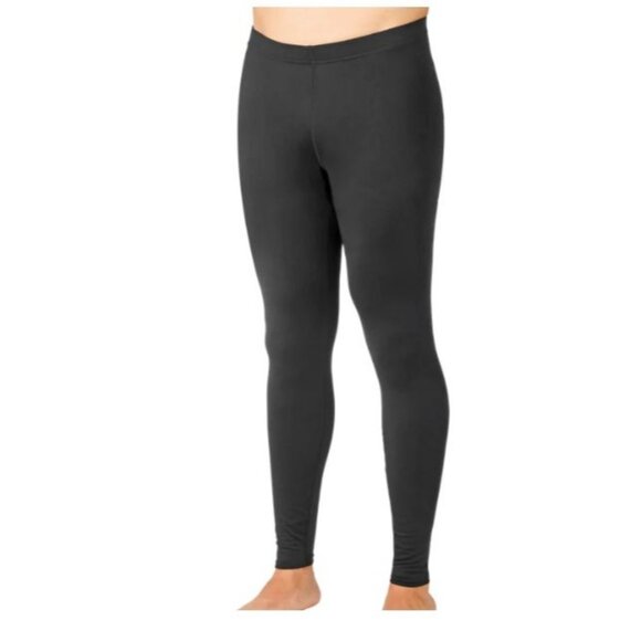 Hot Chillys Men's Micro Elite Chamois Ankle Tight Midweight Base Layer Black XL - Picture 1 of 7